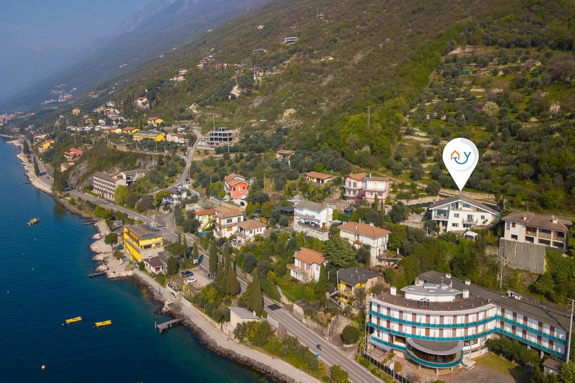 Villa Mercurio Бренцоне сул Гарда Екстериор снимка
